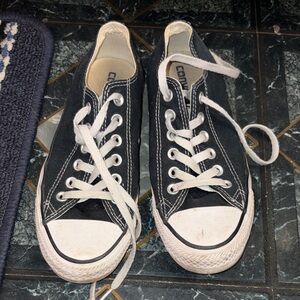 Converse Classic Black and White Canvas Shoes